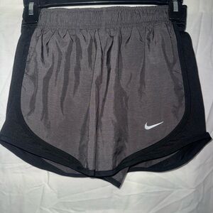 Nike Charcoal and Black Running Shorts